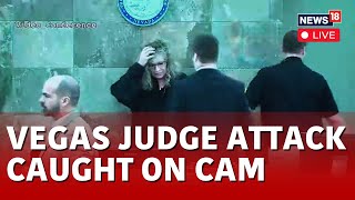 USA News LIVE | Judge in Las Vegas Attacked By Man Who Was Denied Probation LIVE | English News LIVE