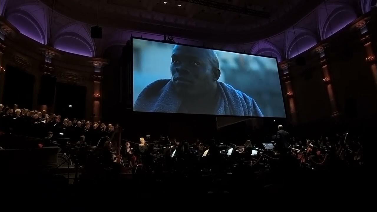 "Honor Him", "Now we are free". Gladiator performed live with orchestra and choir. "Honor Him", "Now we are free". Gladiator performed live with orchestra and choir.