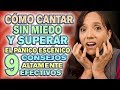 Cómo cantar sin miedo y superar el pánico escénico | Ceci Suárez Clases de Canto