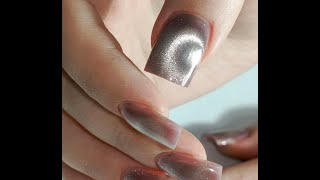 картинка: Кошачий блик: мейнстримовый дизайн ногтей и как повторить