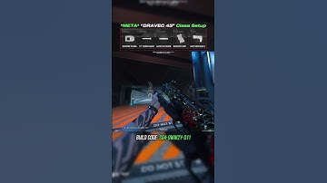 This "DRAVEC 45" Class is 𝙈𝙀𝙏𝘼 on BO7 🔥 #warzone #callofduty #blackops7 #yymovement #classsetup