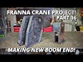 Building new crane boom end  franna crane project  part 16