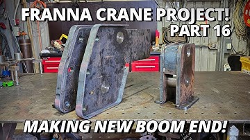 Building NEW Crane Boom End! | Franna Crane Project | Part 16