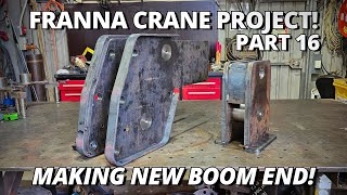 Building New Crane Boom End Franna Crane Project Part 16
