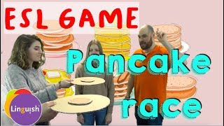 Linguish ESL Games // Pancake race // LT243 screenshot 1