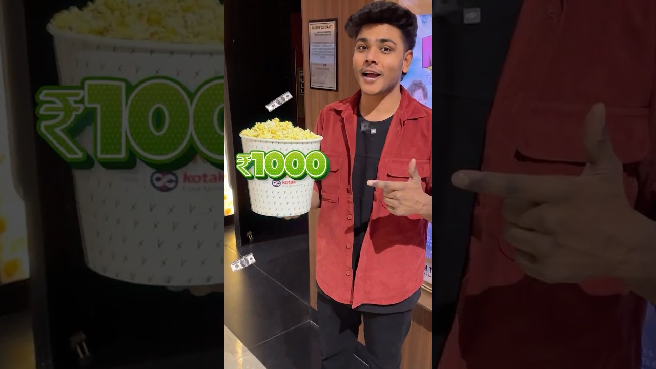 CHEAP VS EXPENSIVE POPCORN #shorts