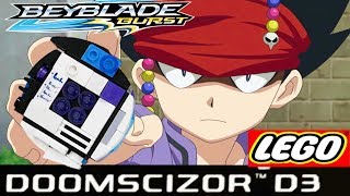 Бейблэйд из Лего Делаем DOOMSCIZOR D3 Как Сделать Думсайзор Д3 из Lego Beyblade Burst Evolution