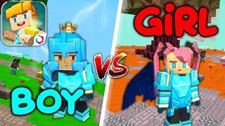 Eggwars BOY vs GIRL | Blockman Go