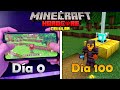 SOBREVIVÍ 100 DIAS EN MINECRAFT CELULAR | MINECRAFT PE