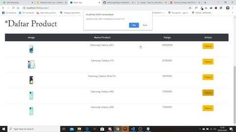Simple Marketplace Using React and Firebase - UAS PBF