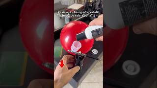Aerógrafo portátil para barbeiros💈 #aerografo #barbeiros