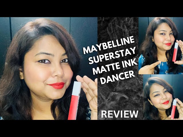 MAYBELLINE SuperStay Matte Ink 118 DANCER liquid lipstick honest  review|Watch before buying surely - YouTube