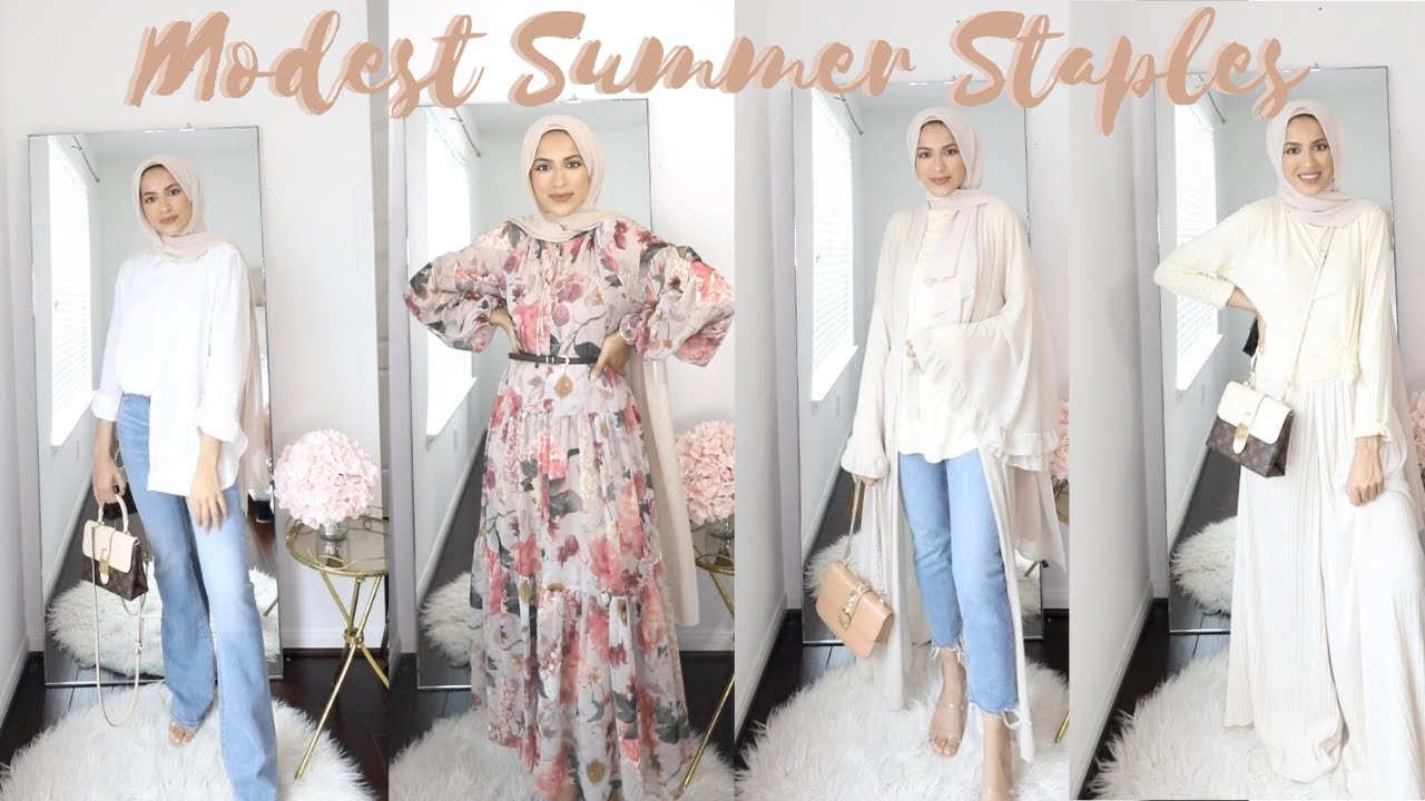 MODEST SUMMER STAPLES/ESSENTIALS