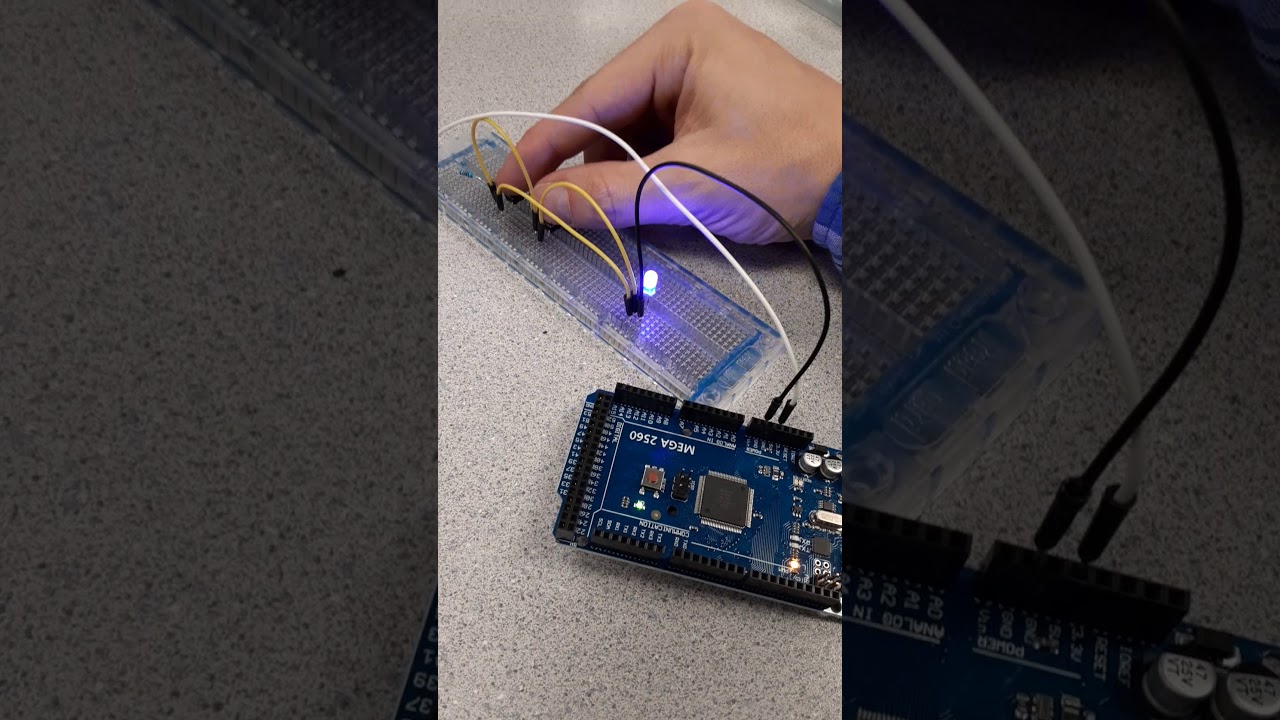 Arduino LED with two buttons - YouTube