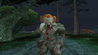 ENCONTREI O PENNYWISE NUMA PEQUENA FAZENDA NO GTA SAN ANDREAS! (IT: A Coisa)