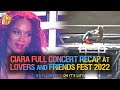 Capture de la vidéo Ciara Best Concert Recap @ Lovers & Friends Fest 2022 In Las Vegas, Nevada