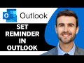 How to Set Reminder in Outlook in 2024 | Outlook Tips and Tricks