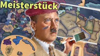 Painter Hilter Paints the Map in Beautiful States Reborn! Hearts of Iron 4
