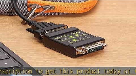 Cablemax RS-232 LED link Tester DB-9 Male to DB-9 Female