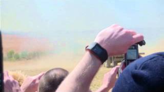 SA Army Bateleur MRL firing
