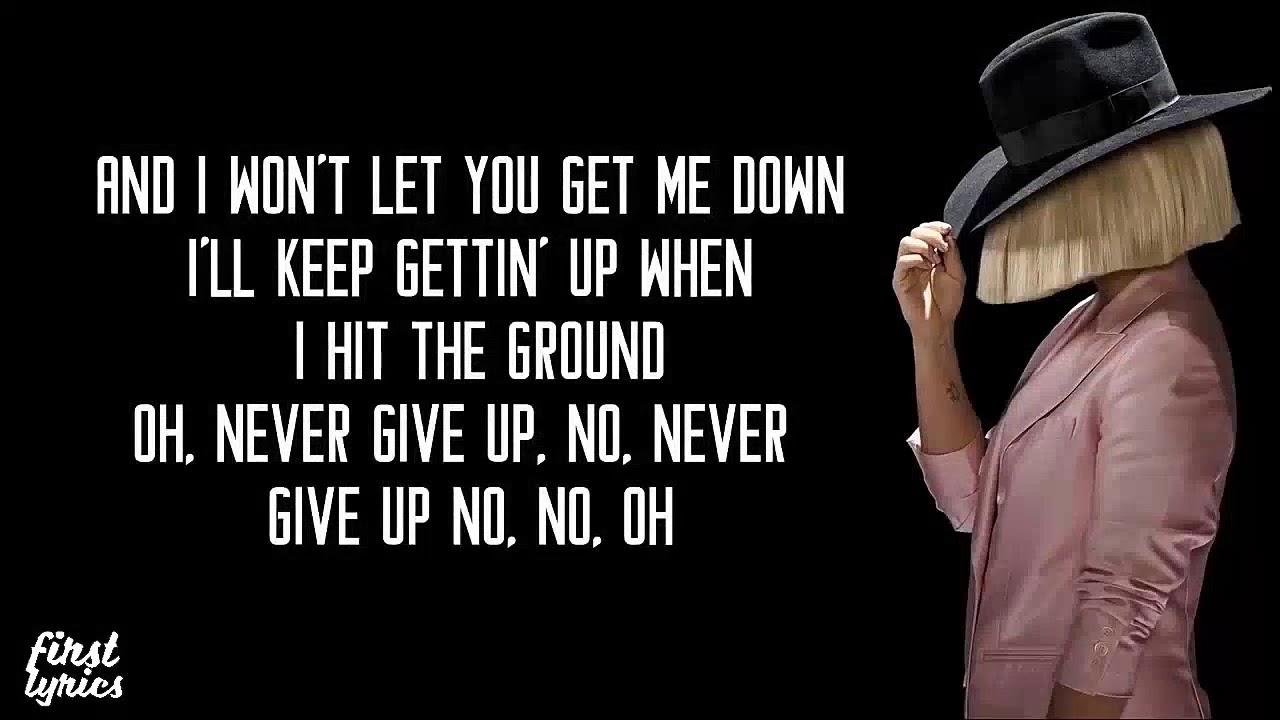 i never give up lyrics