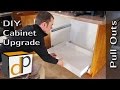 How to Build & Install Pull Out Shelves - DIY Guide