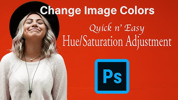 PHOTOSHOP (Change Image Colors) Quick n