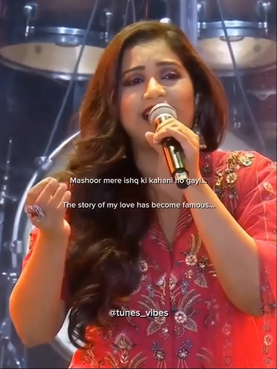 Deewani Mastani❤🥺 Shreya Ghoshal Live #bollwoodsongs #song #love #bolleywoodsong #hindisong