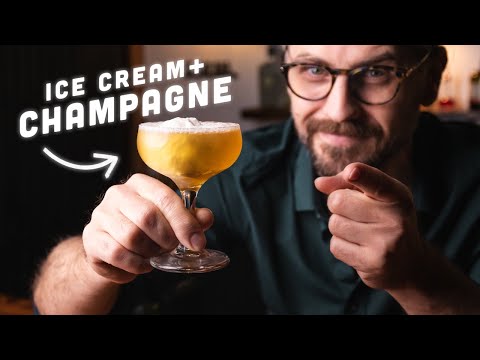 Champagne with Ice Cream - The Soyer au Champagne