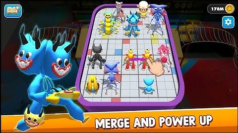 Merge Master Blue Monster - Gameplay Walkthrough Part 1 All Levels Android,iOS
