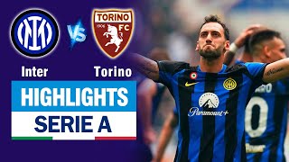 Highlights INTER MILAN vs TORINO: Thắng lợi chốt sổ - cúi chào tân vương Serie A 2023\/24