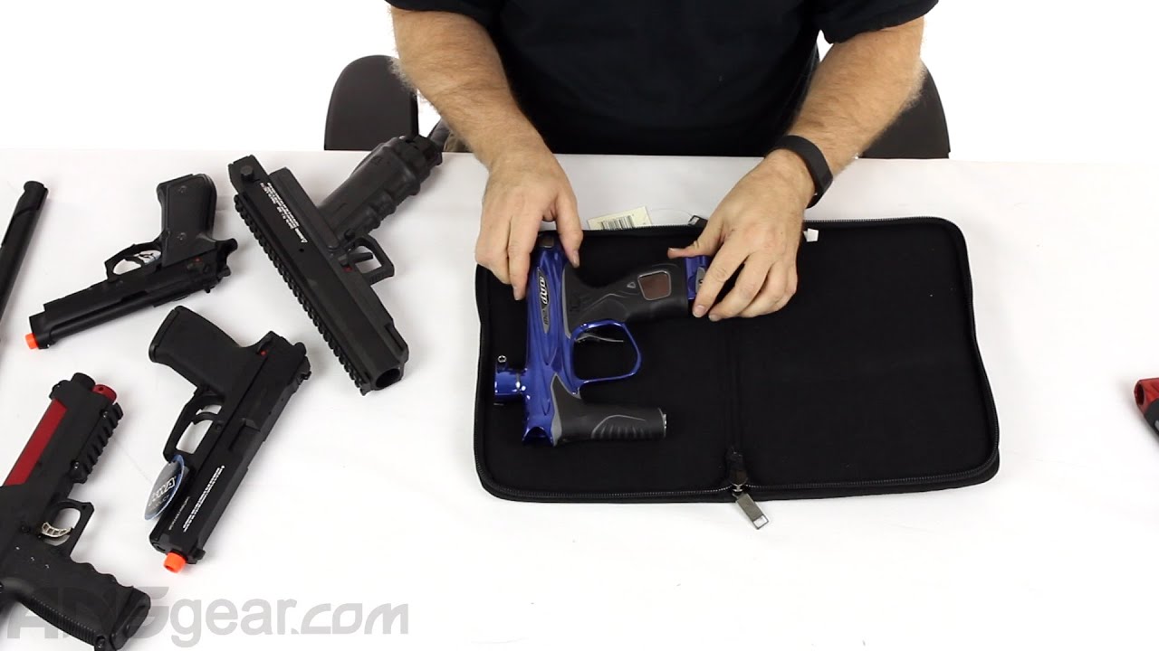 Small Padded Paintball Gun Case Review YouTube