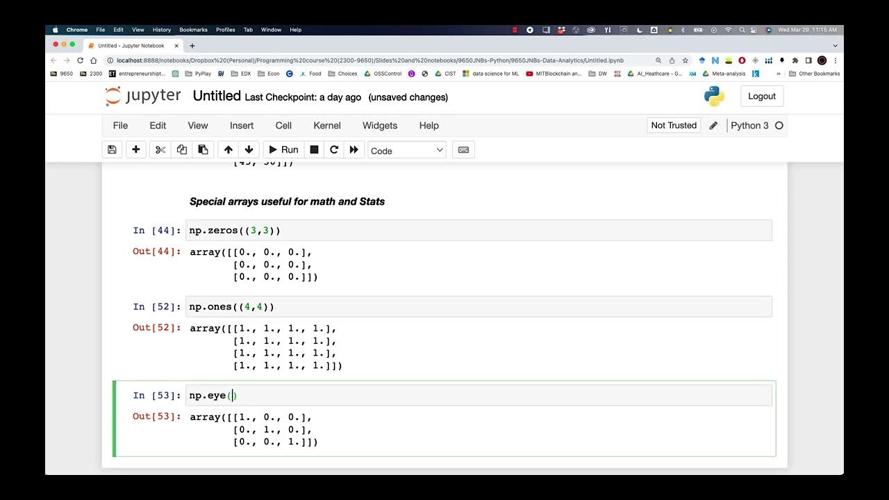 Data analysis with Numpy (python) - part 3 - YouTube