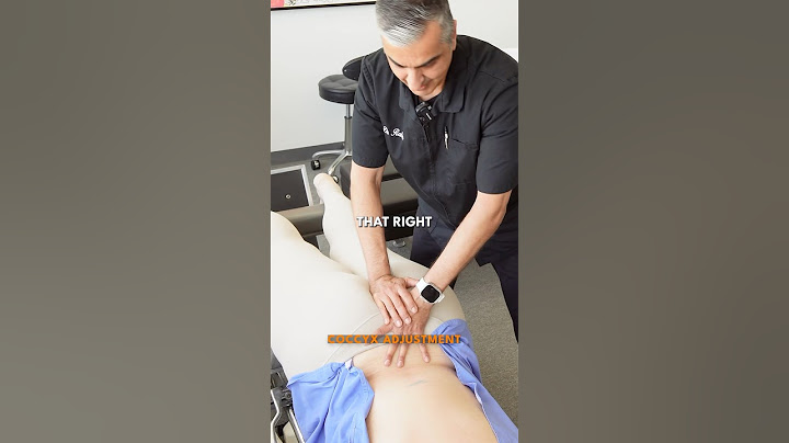 Deep Life Changing Coccyx, L1 & Pelvis #chiropractic #adjustment #shorts