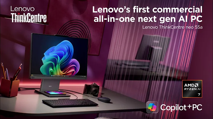 Lenovo ThinkCentre neo 55a Gen 6 - When Next Gen AI PC experiences meet All in One Desktops