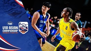 Australia v Thailand - Full Game