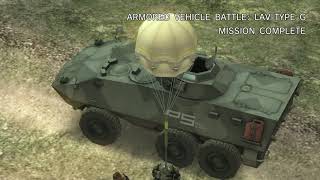 Metal Gear Solid Peace Walker HD S-RANK Non-Lethal Guide Armored Vehicle Battle: LAV-Type G