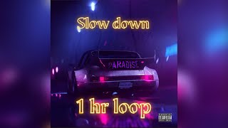 Chase Atlantic-Slow down 1hr loop