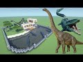 How To Make a Brachiosaurus and Mosasaurus Farm in Minecraft PE