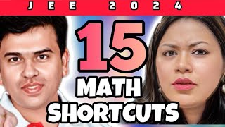 Shortcut Tricks for JEE Math #jee2024 #jeemath #jeemain2024 #sameerchincholikar #purnimakaul
