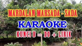 Mardalan Au Marsada Sada - Karaoke Lirik Tanpa Vokal | Lagu Batak Andung