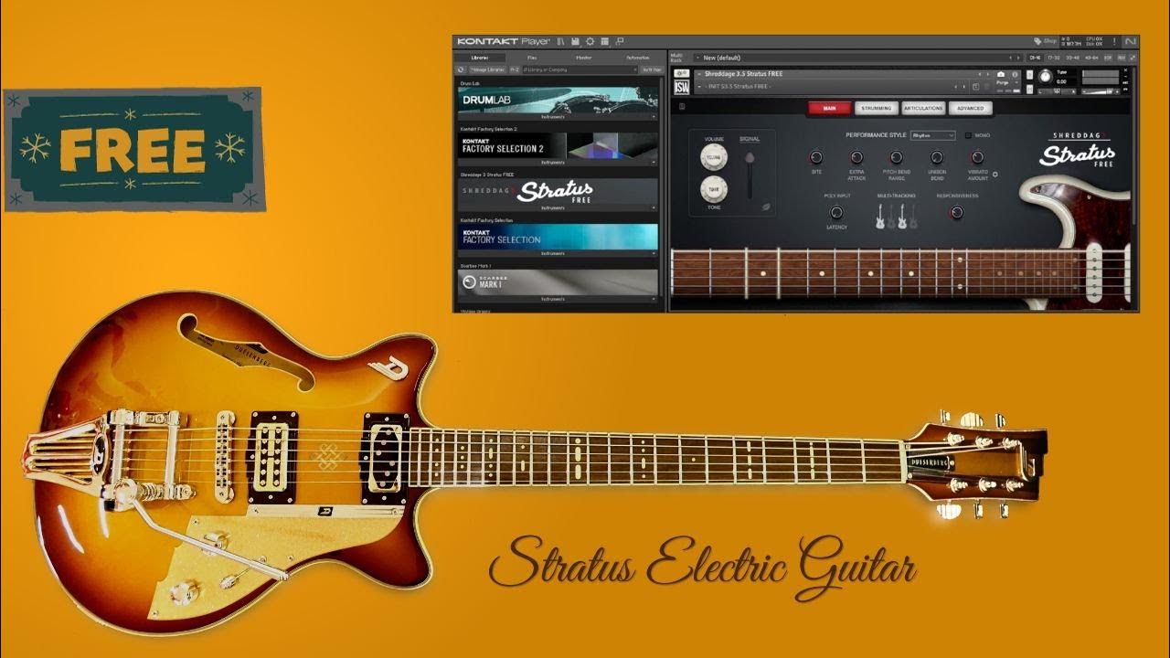 Free Electric Guitar Kontakt Library YouTube