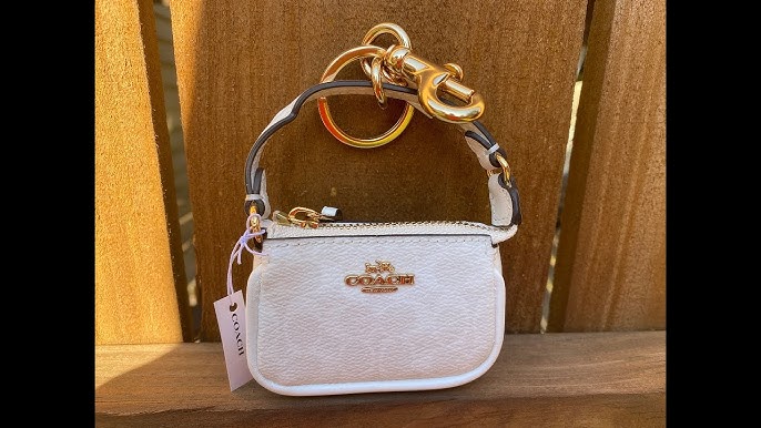 COACH MIRROR BAG CHARM IN SIGNATURE CANVAS / COACH NEW ARRIVAL 2021 / COACH  UNBOXING 2021 