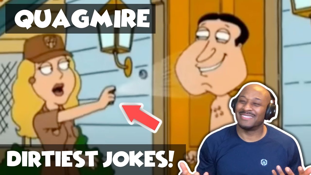 Family Guy Glenn Quagmire Dirtiest Jokes Compilation [REACTION] YouTube