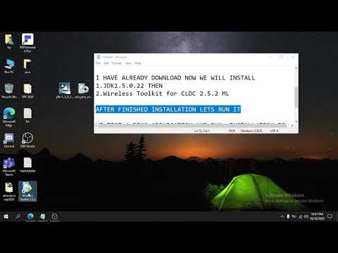 How to Install Java Wireless Toolkit (J2ME 2.5.2) on a Windows 10