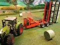 MODERN FARMING , RC TRACTOR WITH FARM MACHINERY AT HAY HARVEST , TRACTOR   FARMING ACTION