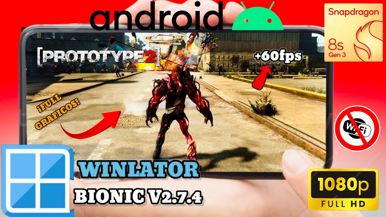 Winlator Bionic PROTOTYPE 2😍♥️ WINLATOR BIONIC V2.7.4