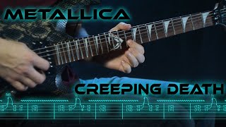 Video thumbnail of "How To Play Metallica - Creeping Death (Guitar Lesson And Cover With Tabs)"