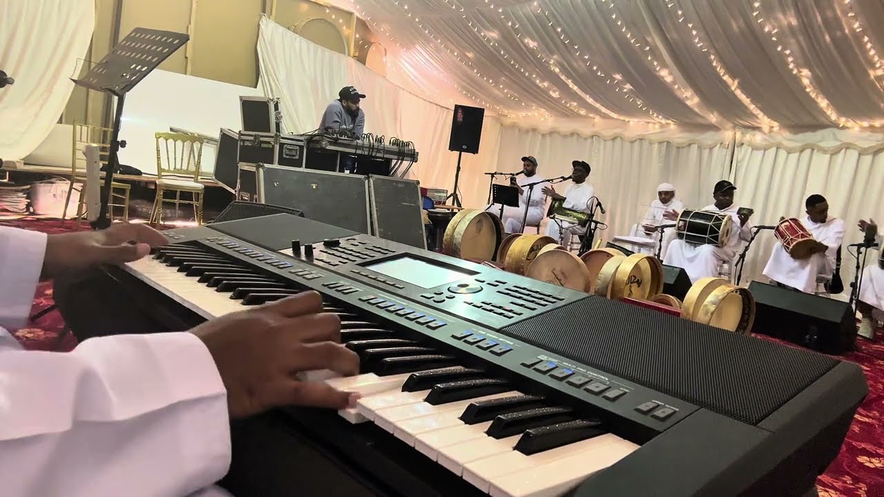 دور معلايه نااااار🔥😍 - فرقة وليد المالود  - حفلة البرشاء | Bass Chords: Mohammed Khalifa 🎸🎹