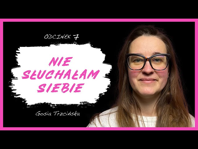 Gośka Trzcińska: przez 40 lat nie wiedziałam kim jestem i co lubię, a czego nie? class=